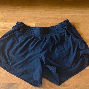 Women's Navy Blue Lululemon shorts
